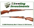 [SOLD] Weatherby Mark V Deluxe German LH Exc Wood!